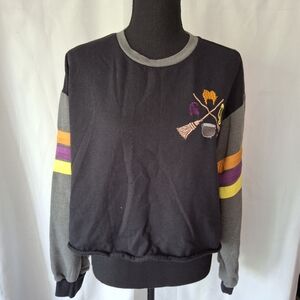 Disney Hocus Pocus Cropped Sweatshirt Sz XL